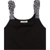imageSpeechless Girls Rib Knit Tank TopBlack