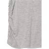 imageSpeechless Girls Rolled Short Sleeve TShirtHeather Grey