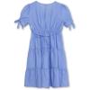 imageSpeechless Girls Short Sleeve Embroidered DressPeriwinkleIvory