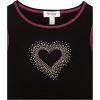 imageSpeechless Girls Short Sleeve Graphic Knit TShirtBlack