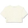 imageSpeechless Girls Short Sleeve Lace ShrugIvory