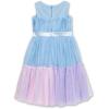 imageSpeechless Girls Sleeveless Aline Tulle Party DressBlueLilac