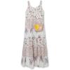 imageSpeechless Girls Sleeveless Chiffon Maxi Tiered DressIvoryFloral