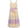imageSpeechless Girls Sleeveless Chiffon Maxi Tiered DressYellowPurple