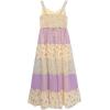 imageSpeechless Girls Sleeveless Chiffon Maxi Tiered DressYellowPurple