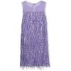 imageSpeechless Girls Sleeveless Fringe Sequin Party DressLilac