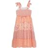 imageSpeechless Girls Sleeveless Maxi Chiffon Dress and SunglassesIvoryCoral