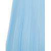 imageSpeechless Girls Sleeveless Maxi Party Dress with Pleated SkirtLight Blue