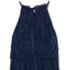 imageSpeechless Girls Sleeveless Pleated Chiffon Maxi DressNavySilver