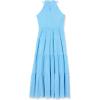 imageSpeechless Girls Sleeveless Pleated Chiffon Maxi DressPeriwinkle