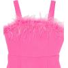 imageSpeechless Girls Sleeveless Scuba Crepe Shift Party DressBaby Pink