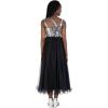 imageSpeechless Girls Sleeveless Sequin and Mesh Maxi Party DressBlackSilver