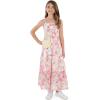 imageSpeechless Girls Sleeveless Smocked Maxi SundressIvoryPink