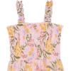 imageSpeechless Girls Sleeveless Smocked Maxi SundressPinkMulti