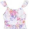 imageSpeechless Girls Sleeveless Tiered Midi Eyelet DressIvoryFloral