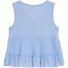 imageSpeechless Girls Sleeveless Waffle Knit VNeck TopPeriwinkle