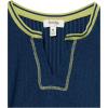 imageSpeechless Girls Tank Top and Cropped Short Sleeve 2 Piece Set TShirtNavy Lime