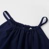 imageUhnice Girls Halter Neck Dress Summer Casual Dresses Aline SundressNavy Blue