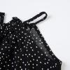 imageUhnice Girls Halter Neck Dress Summer Casual Dresses Aline SundressPolka Dot Black