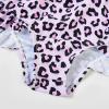imageUhnice Girls TwoPiece Bikini Set Ruffle Bathing Suit Beach Tankini SwimsuitPink