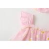 imageUhnice Toddler Baby Girl Daisy Dress Bodysuit Tulle Tutu Jumpsuit Romper with Hat
