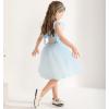 imageUhnice Toddler Girl Tie Back Tutu Casual Tulle DressBlue