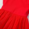 imageUhnice Toddler Girl Tie Back Tutu Casual Tulle DressRed
