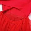imageUhnice Toddler Girl Tie Back Tutu Casual Tulle DressRed