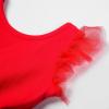 imageUhnice Toddler Girl Tie Back Tutu Casual Tulle DressRed
