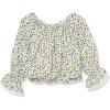 imageSpeechless Girls Floral Print Long Sleeve TopWhiteFloral