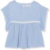 imageSpeechless Girls Flutter Sleeve Swiss Dot Peplum TopBlue