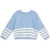imageSpeechless Girls Long Sleeve Striped Knit SweaterPowder Blue