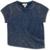 imageSpeechless Girls Mineral Wash Crew TeeNavy