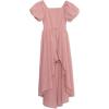 imageSpeechless Girls Puff Sleeve Maxi Walk Through Party DressMauve