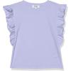 imageSpeechless Girls Rib Knit Flutter Sleeve TopPeriwinkle