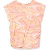 imageSpeechless Girls Rolled Short Sleeve TShirtCoralYellow