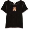 imageSpeechless Girls Short Sleeve Graphic TeeBlack