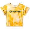 imageSpeechless Girls Short Sleeve Graphic TeeYellow