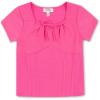 imageSpeechless Girls Short Sleeve Jersey Knit Peasant TopHot Pink