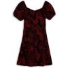 imageSpeechless Girls Short Sleeve Sweetheart Neck Party DressRedBlack