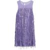 imageSpeechless Girls Sleeveless Fringe Sequin Party DressLilac