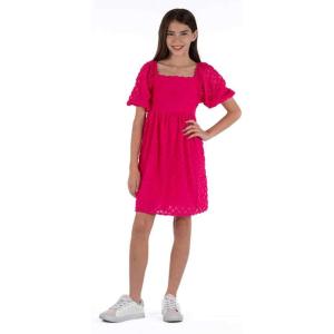 imageSpeechless Girls 34 Sleeve Chiffon DressHot Pink