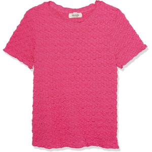imageSpeechless Girls 34 Sleeve Popcorn TopHot Pink