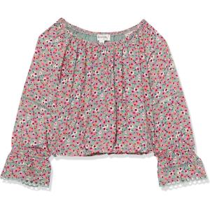 imageSpeechless Girls Floral Print Long Sleeve TopSageFloral
