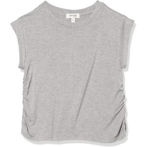 imageSpeechless Girls Rolled Short Sleeve TShirtHeather Grey