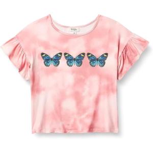 imageSpeechless Girls Short Sleeve Graphic TeeBlush