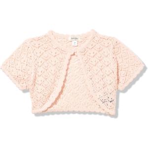imageSpeechless Girls Short Sleeve Lace ShrugBlush