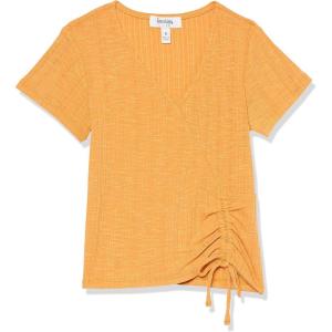 imageSpeechless Girls Short Sleeve Wrap TShirt TopGold