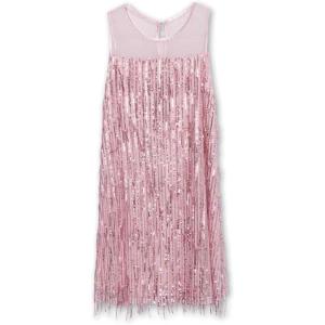 imageSpeechless Girls Sleeveless Fringe Sequin Party DressLight Pink