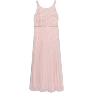 imageSpeechless Girls Sleeveless Maxi Party Dress with Pleated SkirtPink